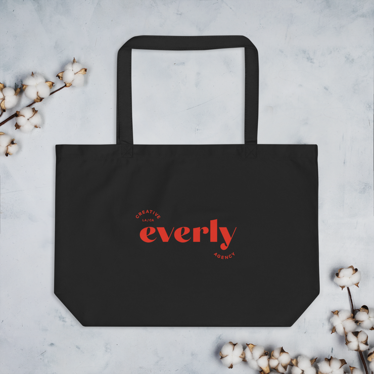 Everly Agency - Large Organic Tote Bag