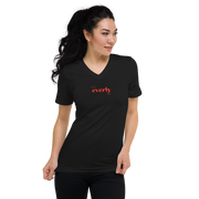 Everly Agency - Unisex Short Sleeve V-Neck T-Shirt